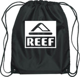Reef Drawstring Bag WP Custom Brand Store Hit Promo Black Single Color 
