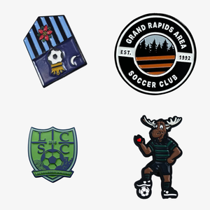 Custom Enamel Pins - Soccer
