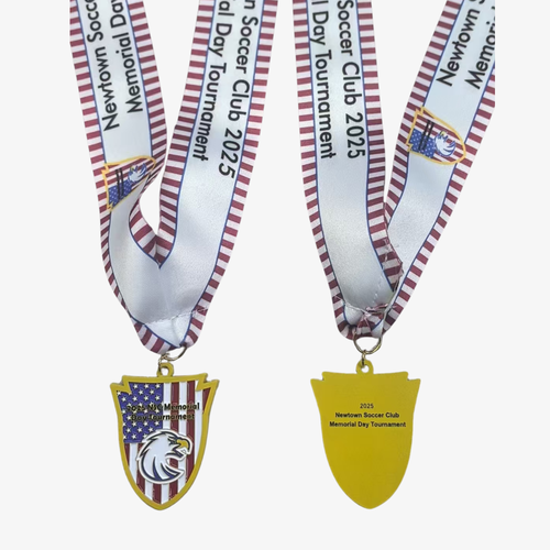 Custom Enamel Medals - Soccer
