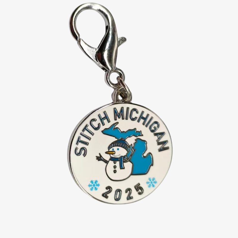 Custom Needlecraft Enamel Keychains