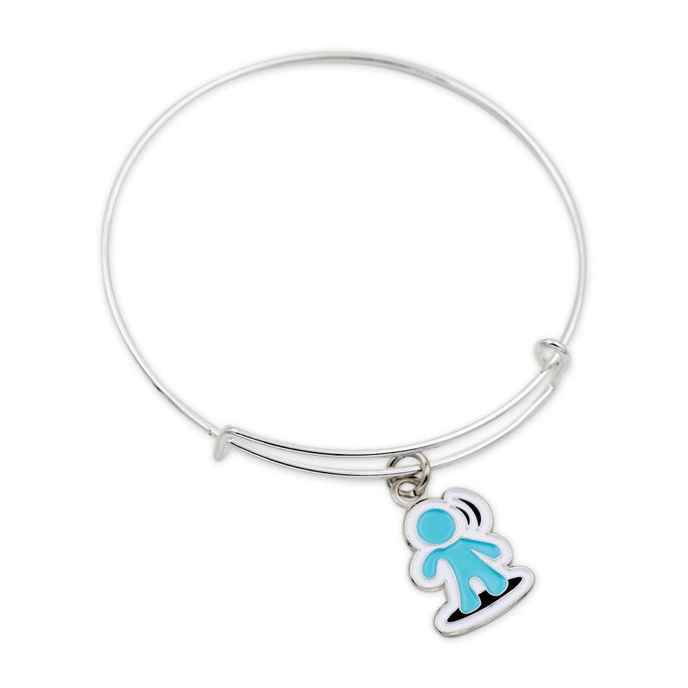 Custom enamel charm bracelet