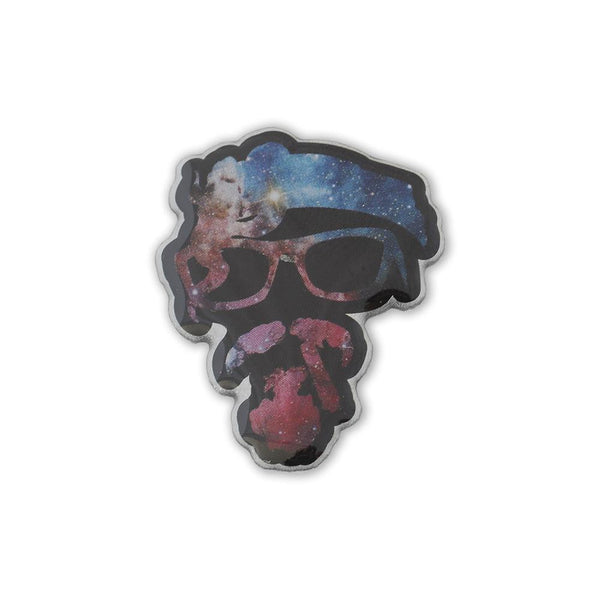 Diecut Custom Printed Pin With Clear Epoxy Dome Covering