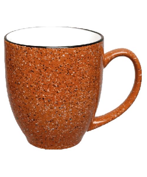 16oz Bistro Coffee Mug Coffee Mugs Nordic Promotions Terra Cotta Single Color 