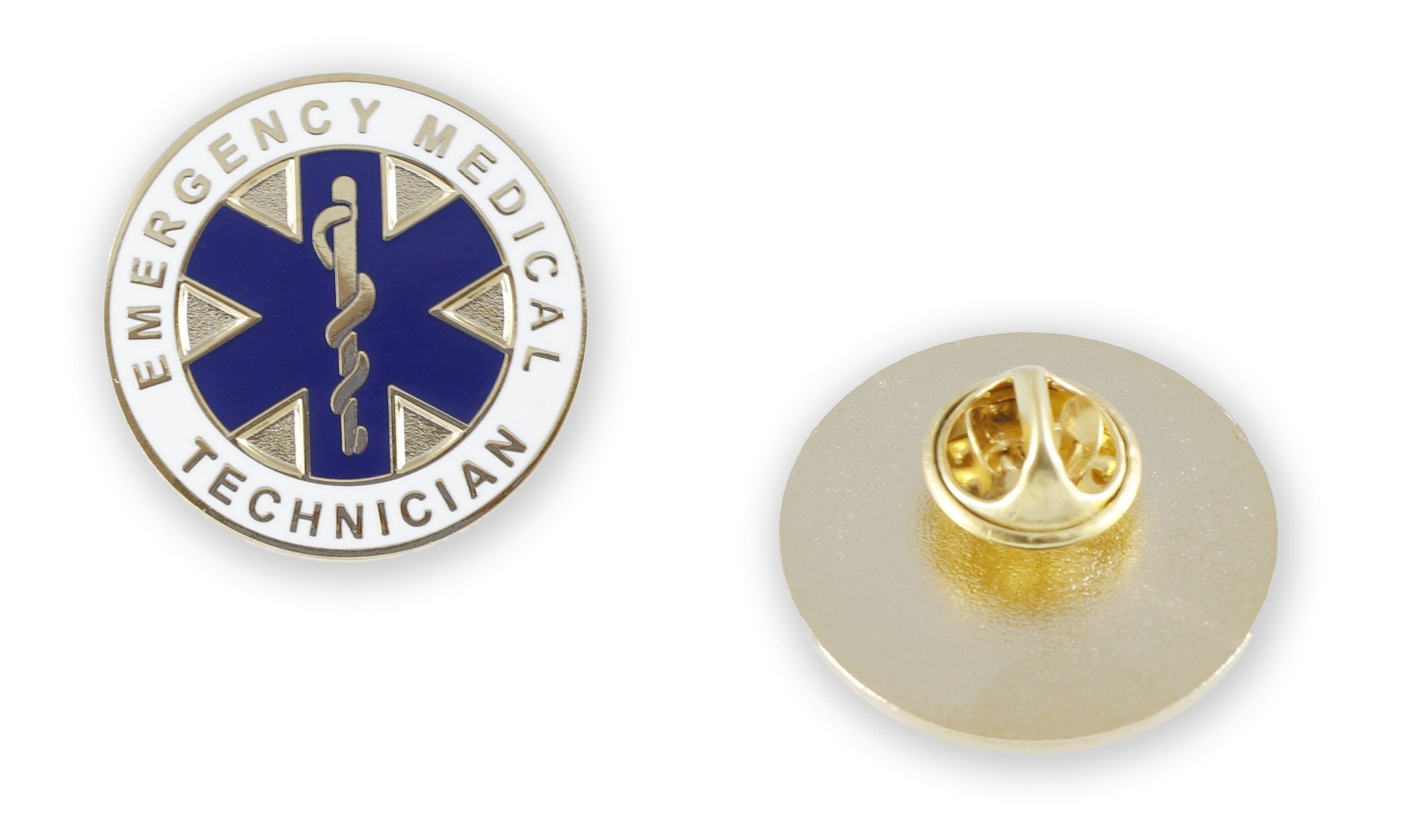 EMT Star of Life Certified Lapel Pin Pin WizardPins 5 Pins 