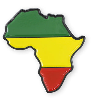 Shape Africa Rastafarian Enamel Lapel Pins Pin WizardPins 1 Pin 