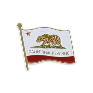 California State Flag Enamel Lapel Pin Pin WizardPins 1 Pin 