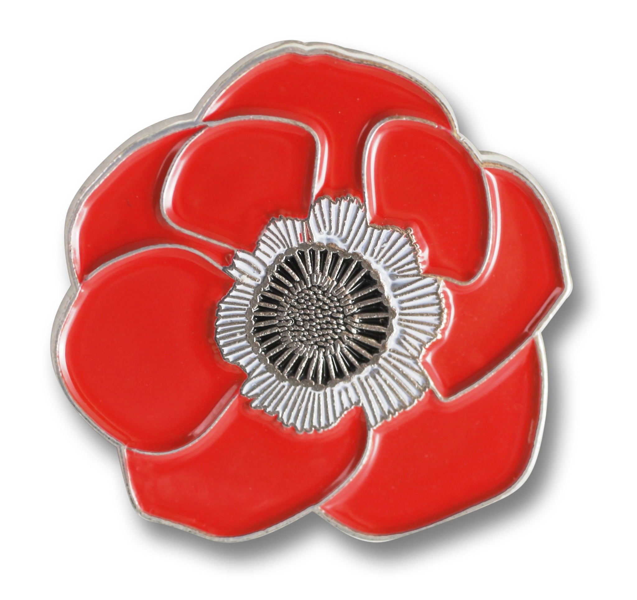 Poppy Remembrance Flower Lapel Pin Pin WizardPins 10 Pins 