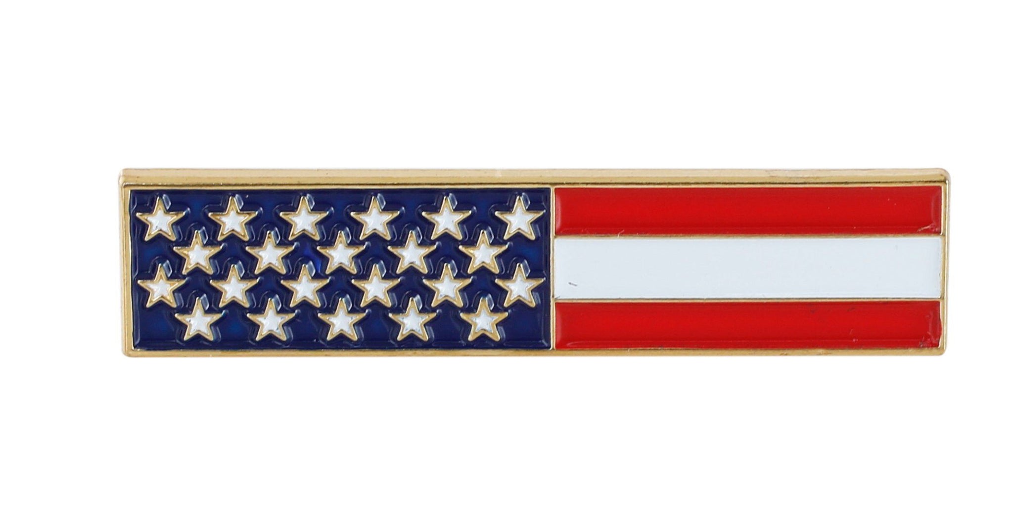 USA American Flag Bar Pin WizardPins 1 Pin 
