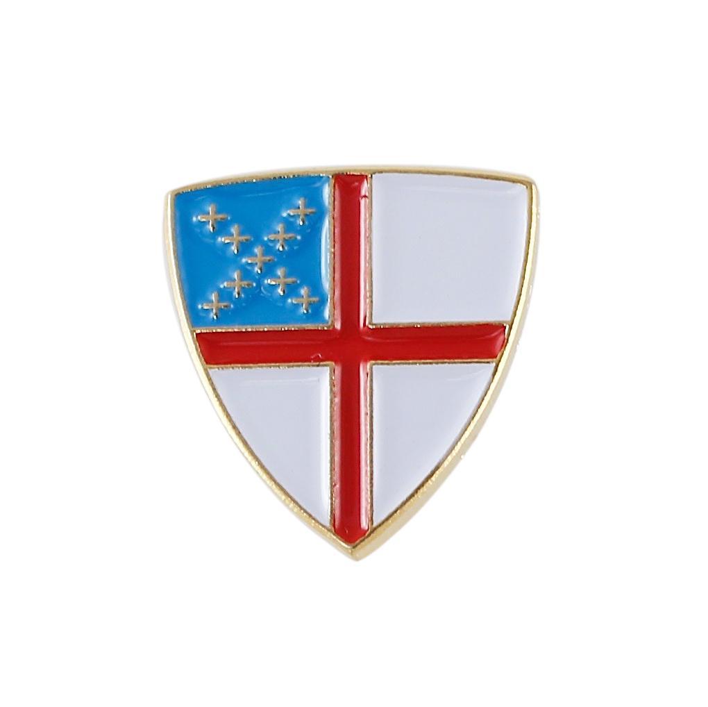 Episcopal Shield Religious Pin Pin WizardPins 1 Pin 
