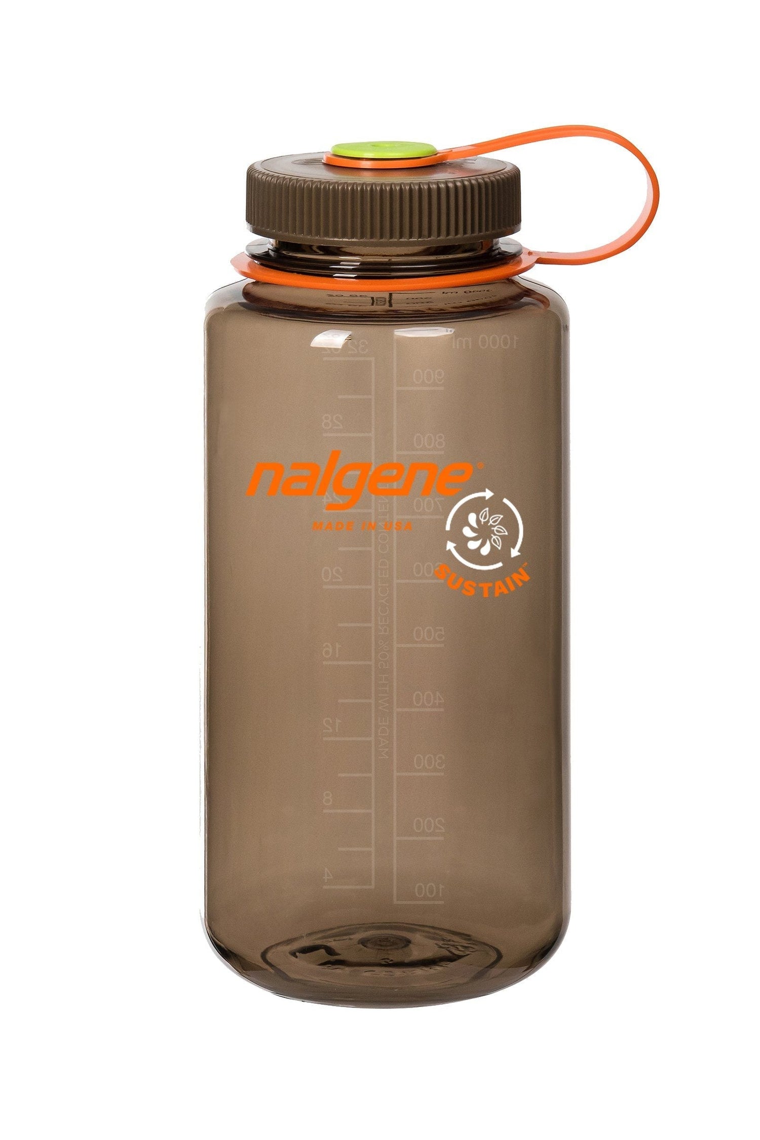 Nalgene Sustain 32 oz. Wide Mouth Bottle Water Bottles Nordic Promotions Woodsman Single Color 