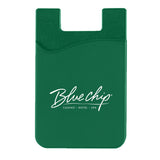 Silicone Phone Wallet Green Single Color 