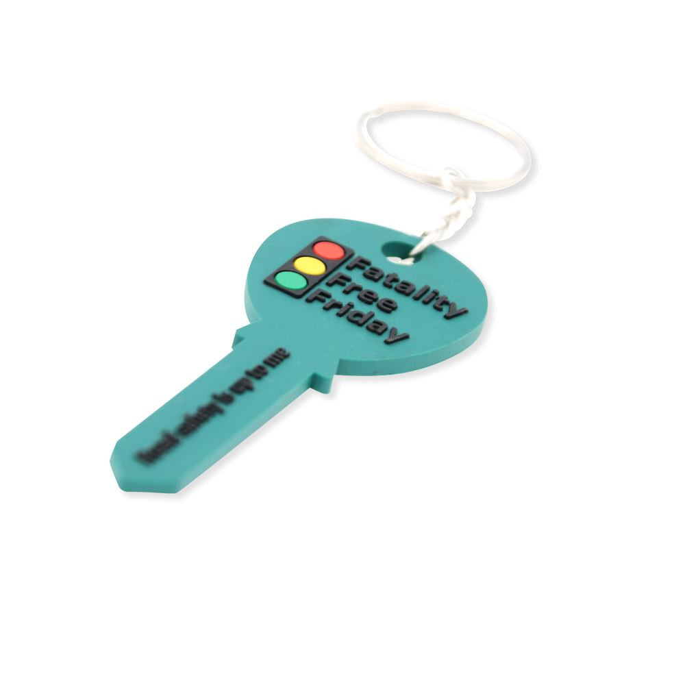 Metal Keychain in Custom Shape - Econo - Item #KC-ECN -   Custom Printed Promotional Products