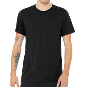 Bella Canvas Unisex Jersey Short Sleeve Tee T-Shirts Hit Promo Black Single Color 