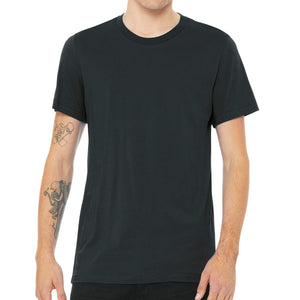 Bella Canvas Unisex Jersey Short Sleeve Tee T-Shirts Hit Promo Dark Grey Single Color 