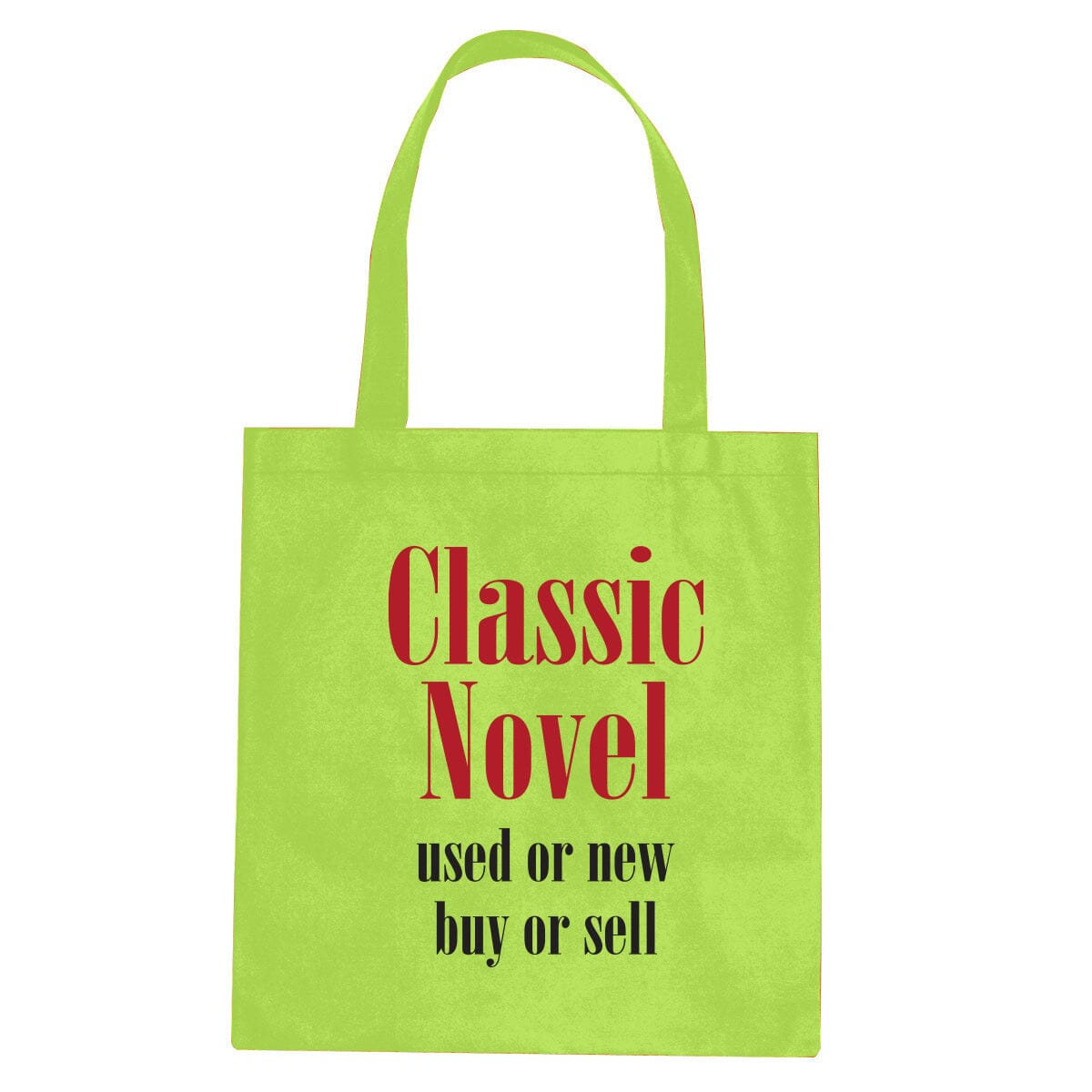 Non-Woven Promotional Tote Tote Bags Hit Promo Lime Green Multi Color 