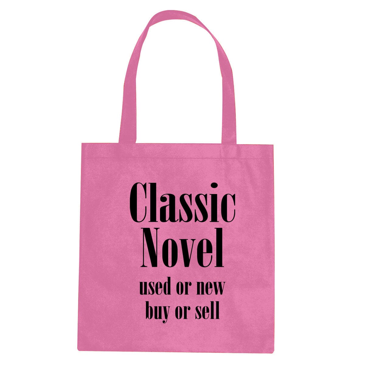 Non-Woven Promotional Tote Tote Bags Hit Promo Pink Single Color 