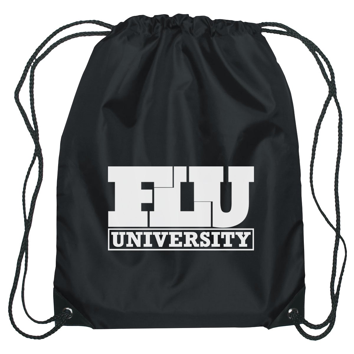 Small Hit Sports Pack Drawstring Bags Hit Promo Black Single Color