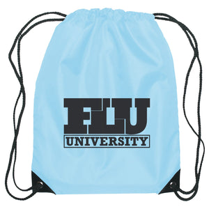Small Hit Sports Pack Drawstring Bags Hit Promo Light Blue Single Color