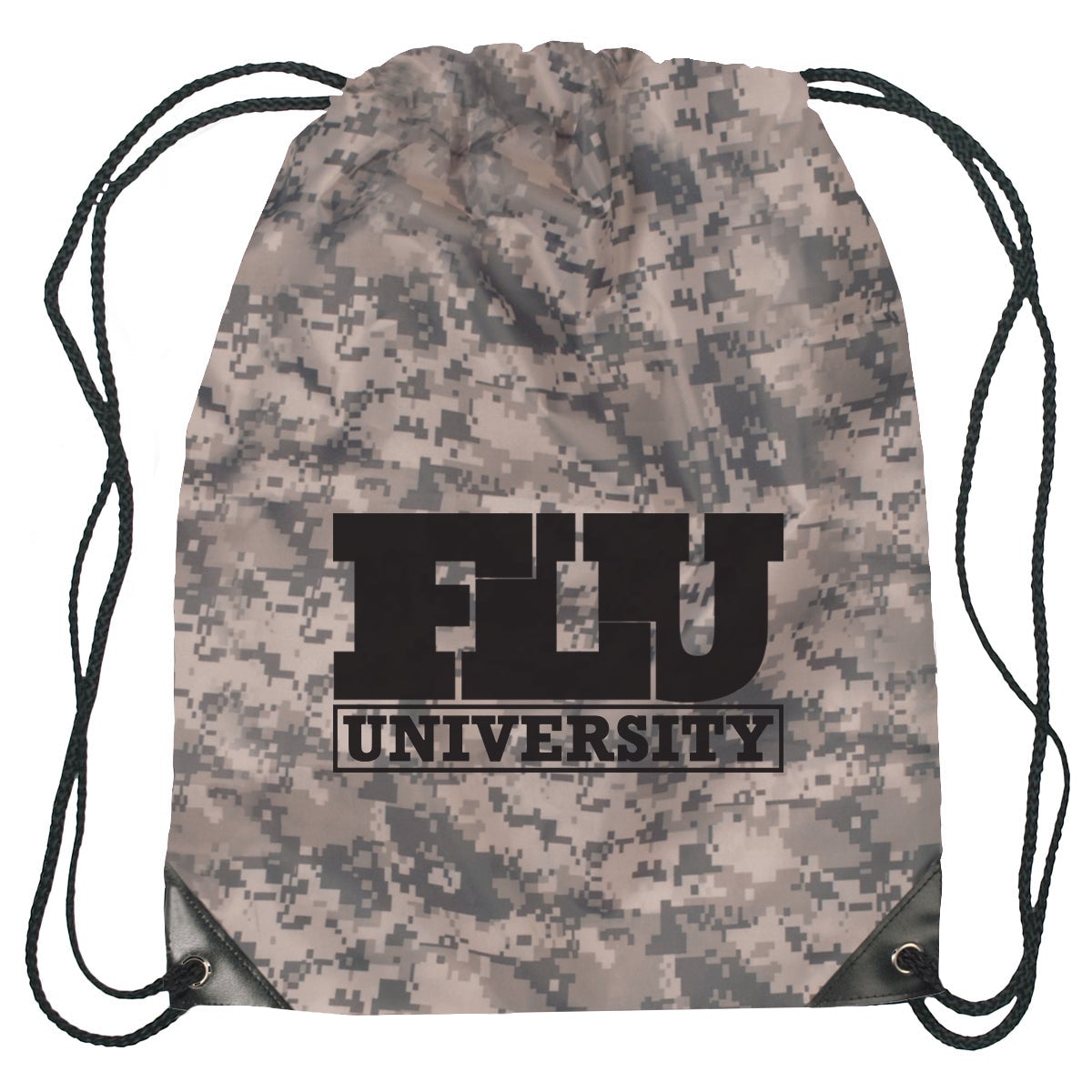 Small Hit Sports Pack Drawstring Bags Hit Promo Digital Camouflage Single Color