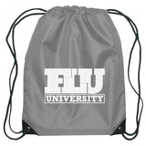 Small Hit Sports Pack Drawstring Bags Hit Promo Gray Single Color