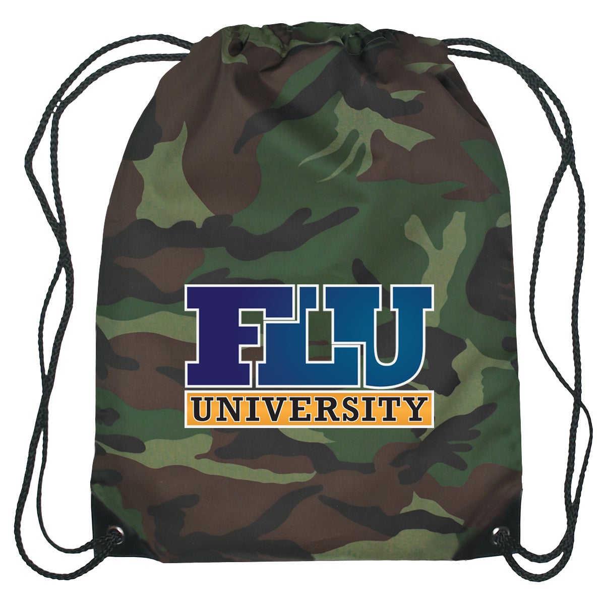 Small Hit Sports Pack Drawstring Bags Hit Promo Camouflage Multi Color 