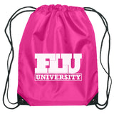 Small Hit Sports Pack Drawstring Bags Hit Promo Magenta Single Color