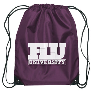 Small Hit Sports Pack Drawstring Bags Hit Promo Plum Single Color