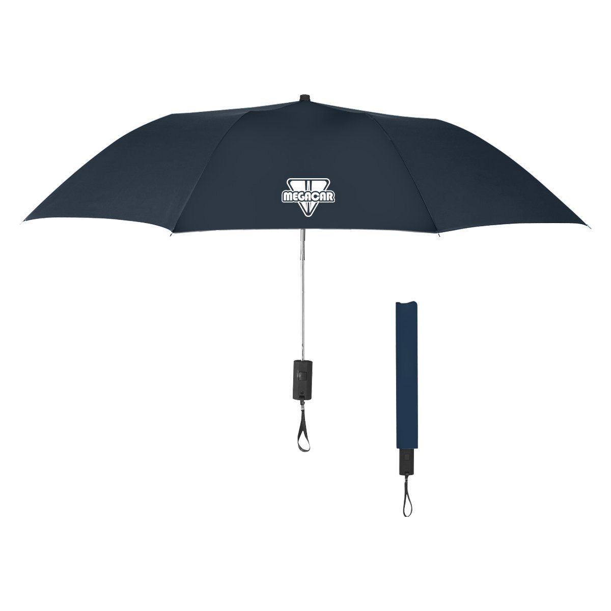 44 inch Arc Automatic Open Telescopic Folding Umbrella