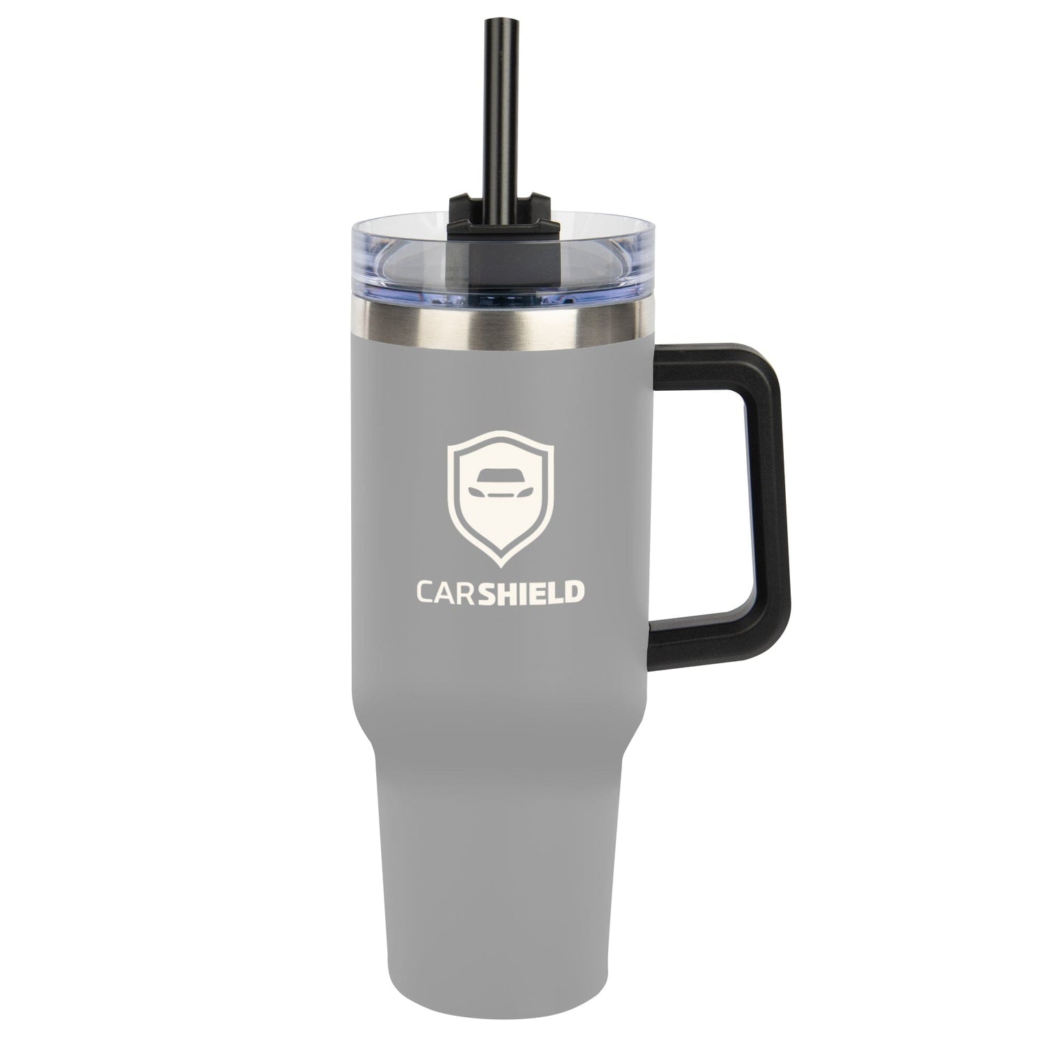 40 oz. Intrepid Stainless Steel Tumbler Coffee Mugs Hit Promo Gray Single Color 