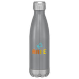 16oz Swiggy Stainless Steel Bottle Water Bottles Hit Promo Gray Multi Color 
