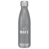 16oz Swiggy Stainless Steel Bottle Water Bottles Hit Promo Gray Single Color 