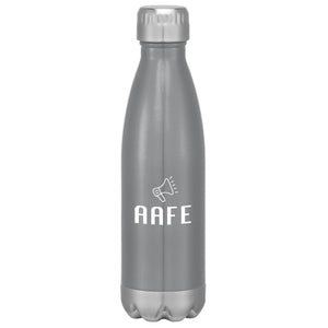 16oz Swiggy Stainless Steel Bottle Water Bottles Hit Promo Gray Single Color 