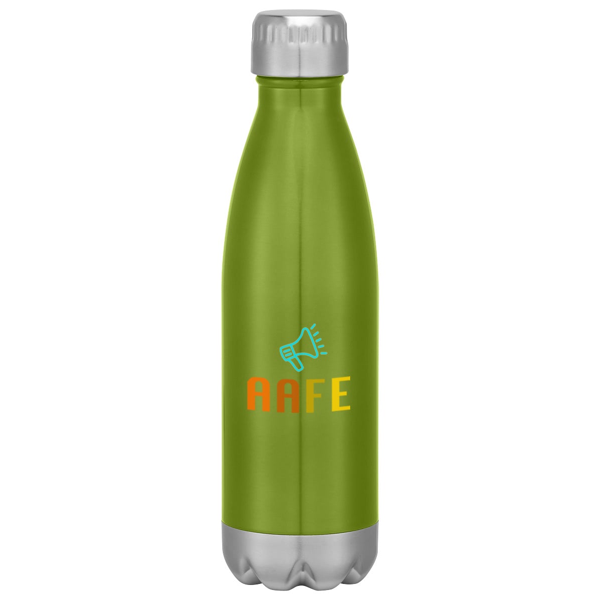 16oz Swiggy Stainless Steel Bottle Water Bottles Hit Promo Lime Green Multi Color 