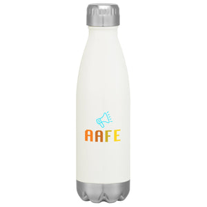 16oz Swiggy Stainless Steel Bottle Water Bottles Hit Promo White Multi Color 