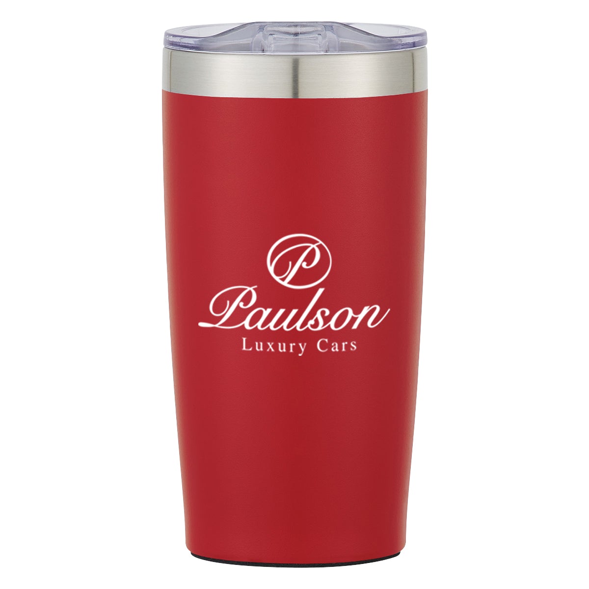 20 oz. Two-Tone Himalayan Tumbler Coffee Mugs Hit Promo Red Single Color 