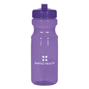 24 oz. Poly-clear™ Fitness Bottle Translucent Purple Multi Color 