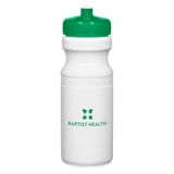 24 oz. Poly-clear™ Fitness Bottle Green Multi Color 
