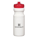 24 oz. Poly-clear™ Fitness Bottle Red Multi Color 