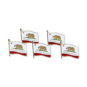 California State Flag Enamel Lapel Pin Pin WizardPins 100 Pins 