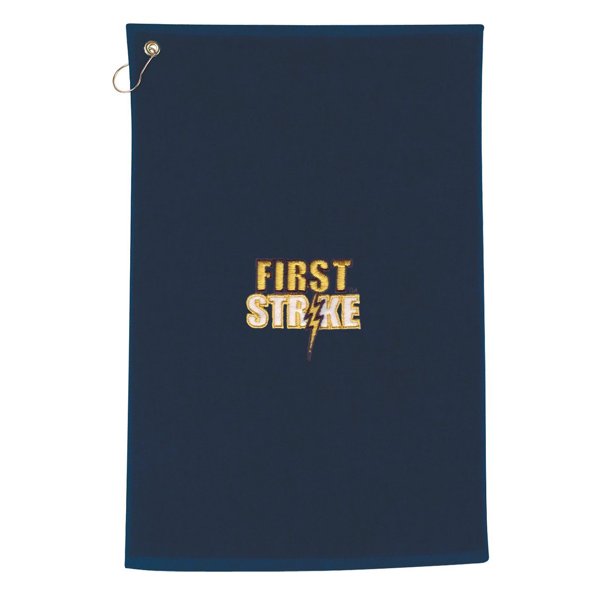 Golf Towel Navy Embroidery 
