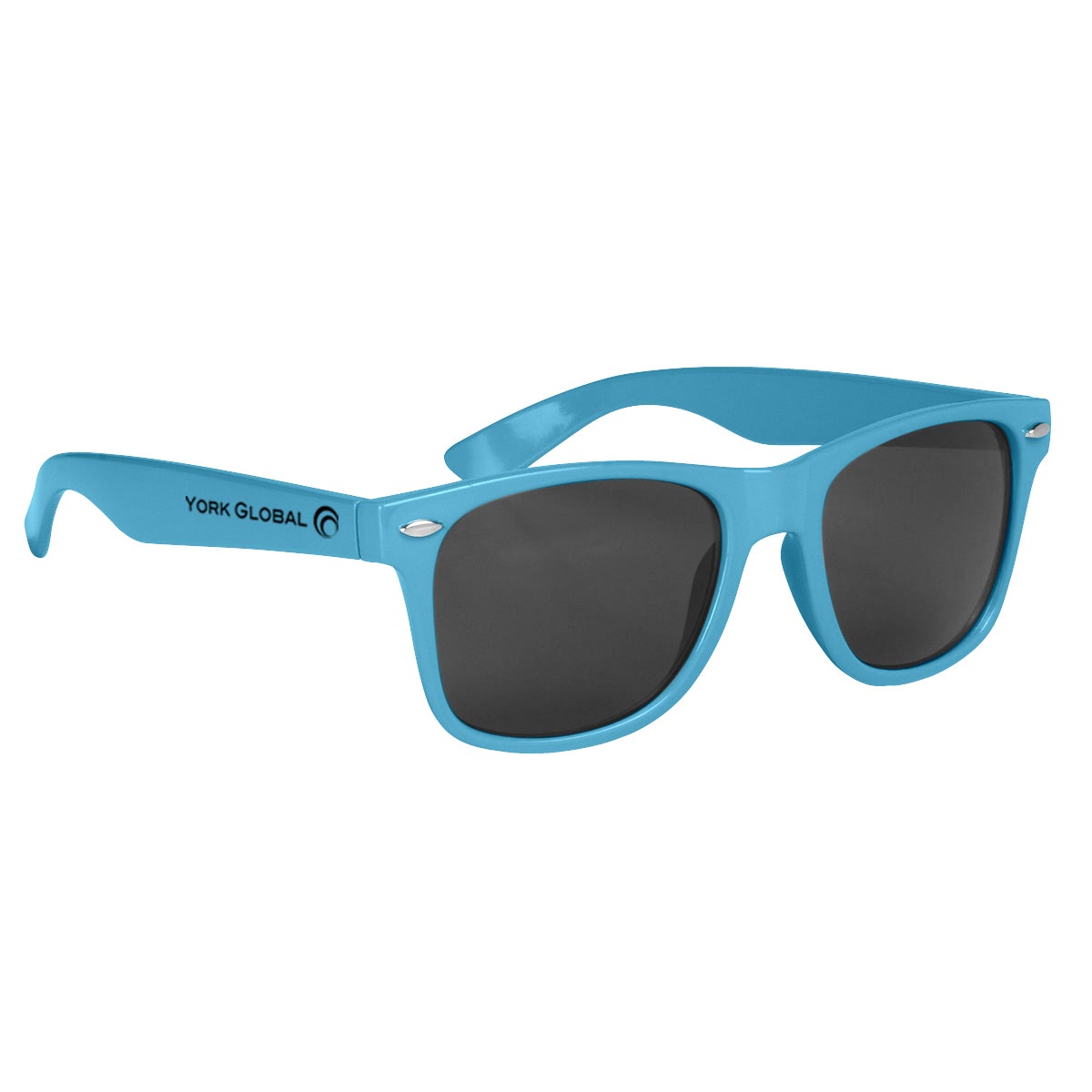 Malibu Sunglasses Sunglasses Hit Promo Light Blue Single Color