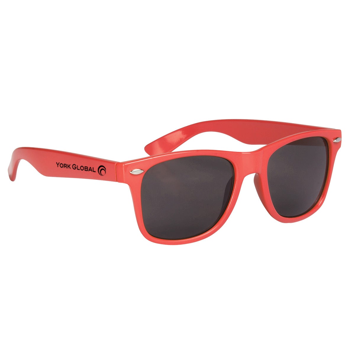 Malibu Sunglasses Sunglasses Hit Promo Coral Single Color 