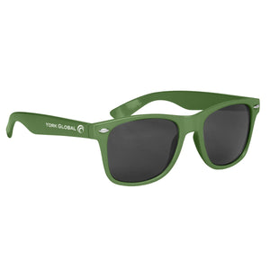 Malibu Sunglasses Sunglasses Hit Promo Kelly Green Single Color 