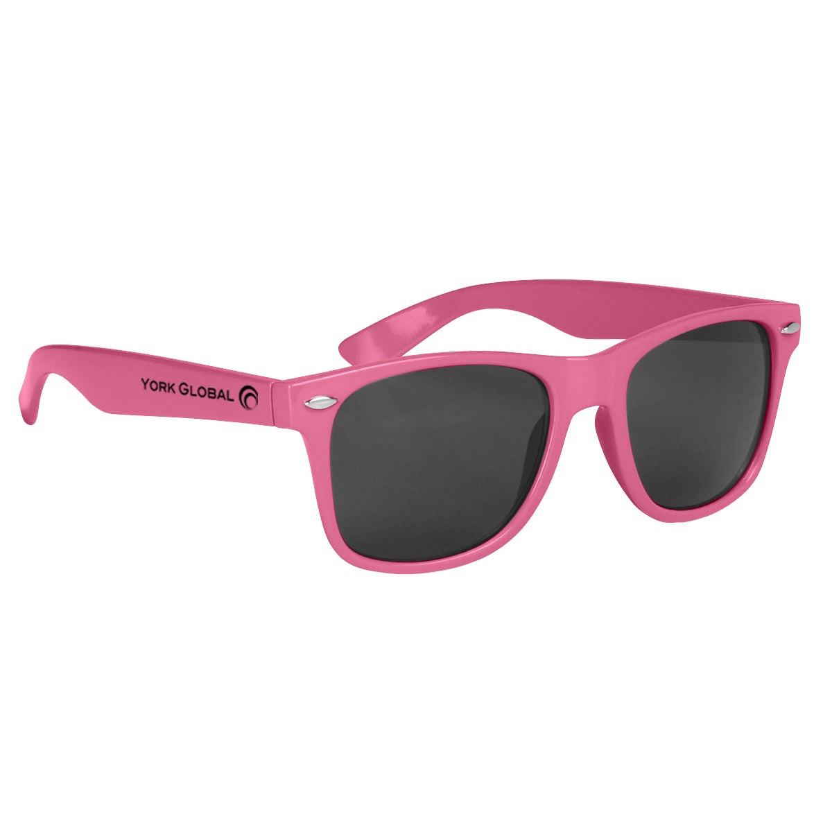 Malibu Sunglasses Sunglasses Hit Promo Pink Single Color 