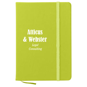 Journal Notebook Notebooks Hit Promo Green Single Color 