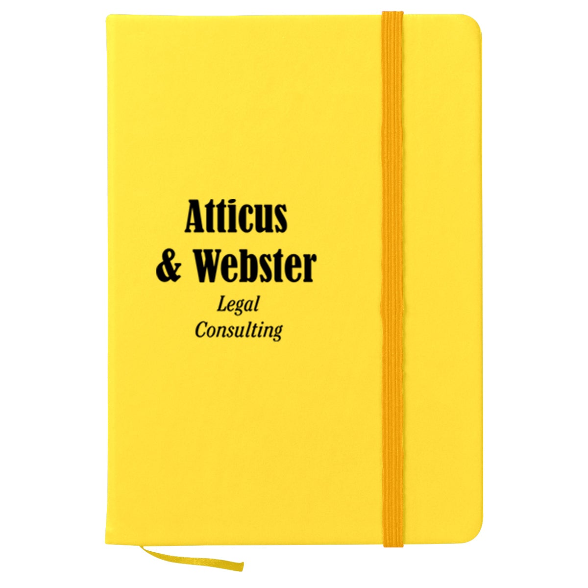 Journal Notebook Notebooks Hit Promo Yellow Single Color 