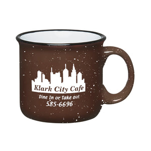 15oz Campfire Mug Coffee Mugs Hit Promo Brown Single Color 