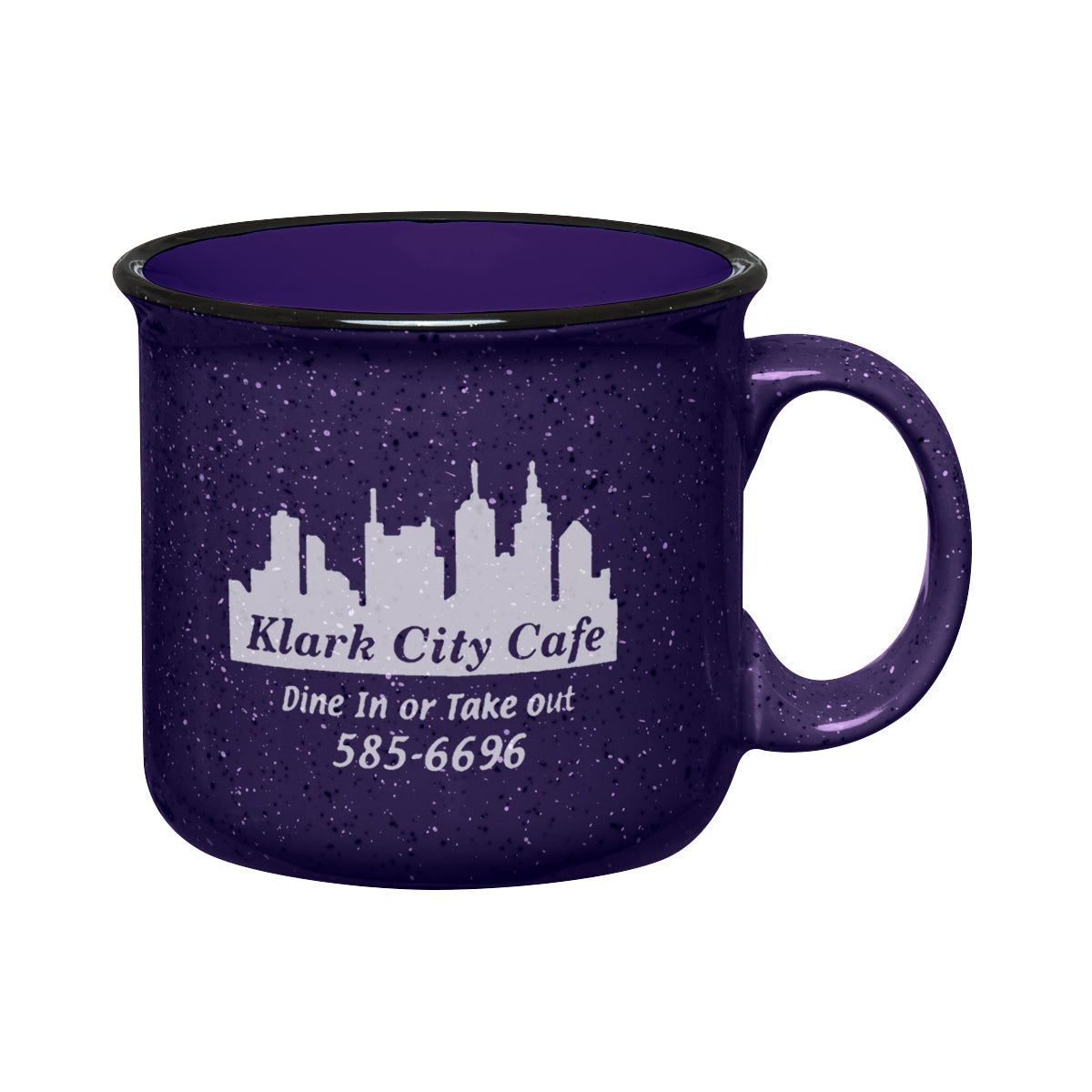 15oz Campfire Mug Coffee Mugs Hit Promo Cobalt Single Color 