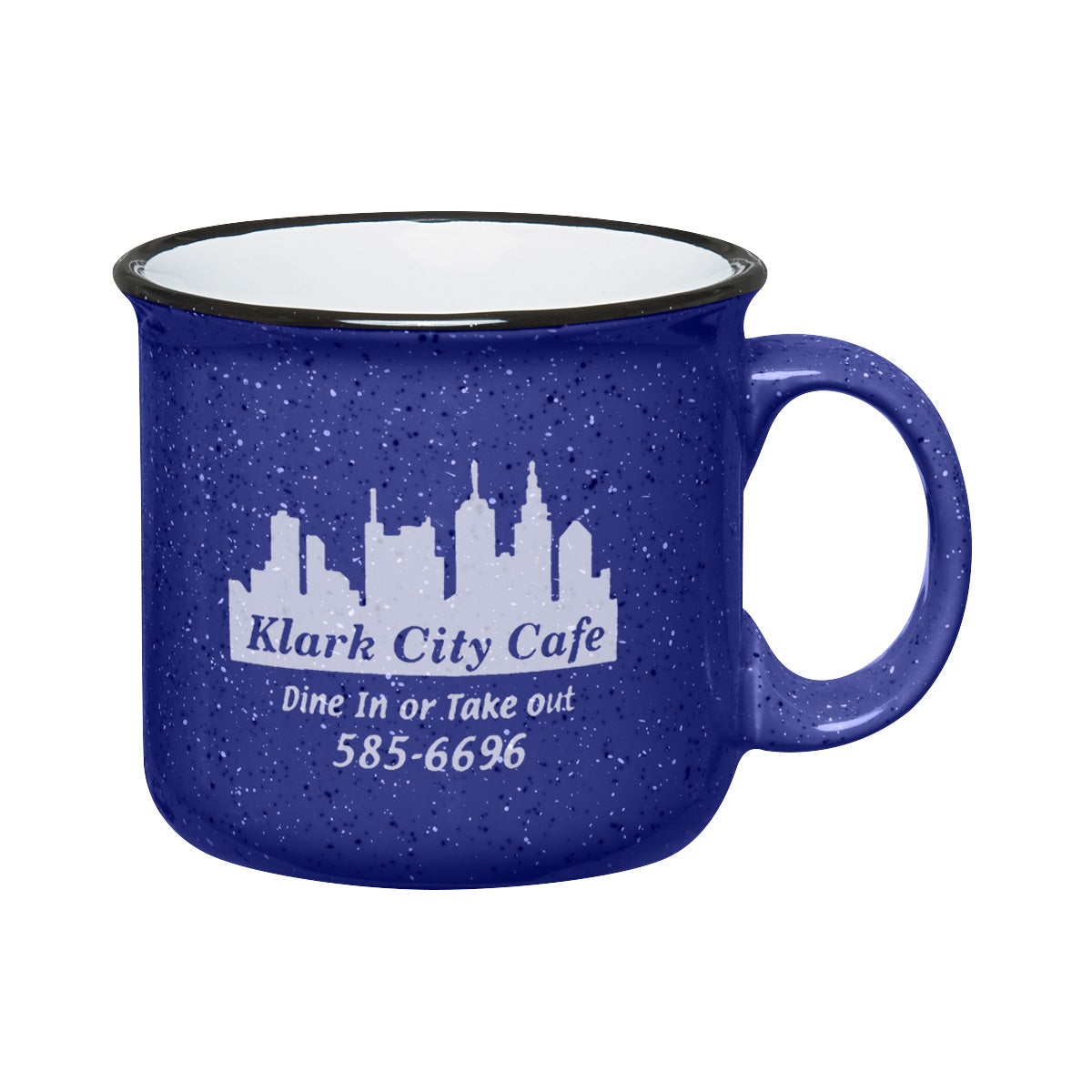15oz Campfire Mug Coffee Mugs Hit Promo Royal Blue Single Color 
