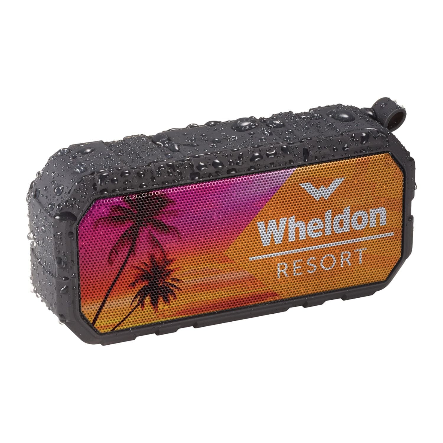 Brick Outdoor Waterproof Bluetooth Speaker Tech Accessories PCNA Black Multi Color 